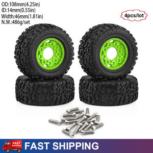 ONEVAN | 4PCS 1/10 108mm RC Car Short Course Truck Tires Wheels for Traxxas Slash 2WD 4WD ARRMA Senton Remo Hobby Losi Upgrade Parts