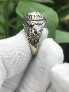 Nhẩn Mỹ bạc thủy quân lục chiến phom nhỏ cho nử