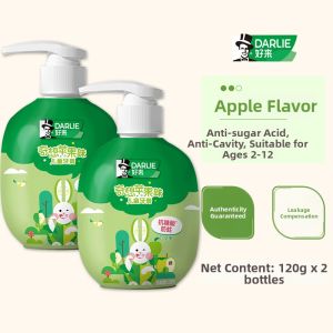 Darlie | Fluoride Anticavity Teeth Strengthening Apple Flavor Squeeze Childrens Toothpaste