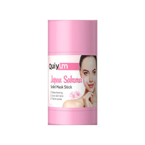 Sakura Solid Face Mask Stick 40g Sữa Rửa Mặt Sâu Kiểm Soát Dầu Công Thức Dưỡng Ẩm Dạng Bùn Giảm Mụn Đầu Đen Lỗ Chân Lông Cho Nữ