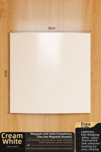 Auzzo | Magnetic Self-adhesive Kitchen Shelf Cream White