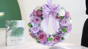 Preserved Fresh Flower Rose Home Garland Pendant Decorative Door Hanging Ornaments: A Perfect Teachers Day Christmas Holiday Gift