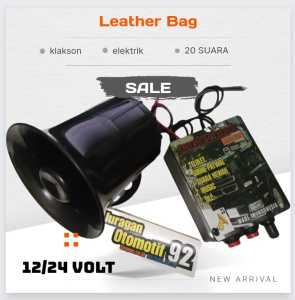 klakson telolet basuri elektrik 24 volt / 12 volt motor mobil klakson suara unik