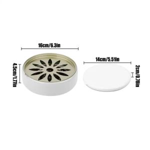 Anti-Slip Stable Mosquito Coil Holder High Heat Resistant Quick Separation Bracket Prevent Ash Spilling in Garden Yard