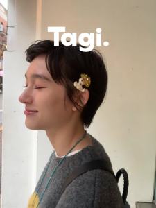 Tagi. Mushroom Popcorn Hairpin