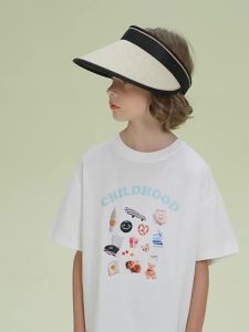 UPF50+Childrens Sunscreen Hat for Boys and Girls Universal Large brimmed Sky Top UV resistant Summer Sunscreen Hat