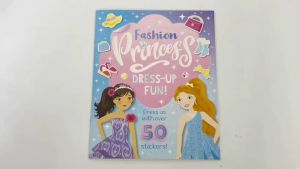 Fashion Princess Sticker Dress Up Fun Activity Book For Kids with Stickers & Fun Pictures