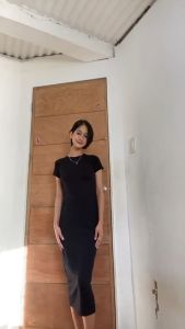 CLOTHINGHUB BROWN JULIA DRESS