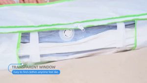 ถุงสูญญากาศ ถุงใส่เสื้อผ้า ถุงเก็บผ้านวม ถุงเก็บเสื้อผ้า ถุงสูบลมออก ถุงซีลสูญญากาศ ถุงจัดระเบียบ จัดตู้เสื้อผ้า พร้องกระเป๋าซิป