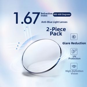 VISJE | Photochromic Blue Light Blocking UV Protection Men's Ultra-light Pure Titanium Prescription Glasses