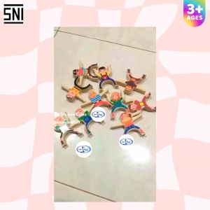 OG Mainan Edukasi Anak Stacking Blocks / Balancing Toys SH 223 isi 16pc