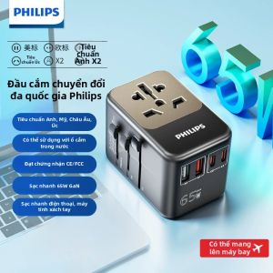 Philips | Đầu Chuyển Đa Năng Sạc Nhanh GaN 65W