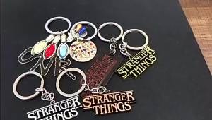 OXO Around Christmas Gifts: Stranger Things Bracelet & R Axe Bicycle Tape Combination Metal Accessories Bracelet