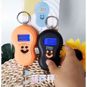 เครื่องชั่งอิเล็กทรอนิกส์ สะดวกต่อการชั่งรับน้ำหนักสูงสุด 50Kg สำหรับการชั่งน้ำหนักเป็นกรัม แบบสปริงใส่ถ่าน