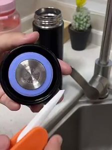 Bàn chải nắp cốc có rãnh Cà Rốt 3 in 1 Chai Lọ Làm sạch Đa Năng PVN7357