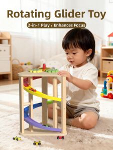 MWZ | Sliding & Rotating Track Toy Car