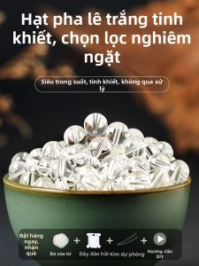 HUAKAIYUNDUO | Hạt Đá Thạch Anh Trắng Tự Nhiên Sưu Tập từ Brazil