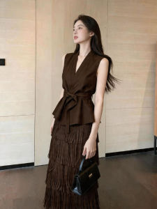 DANTING | Elegant Sleeveless Summer Dress Set