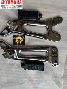 DUDUKAN FOOTSTEP DAN KARET STEP INJEKAN RX KING NEW CROM KINCLONG