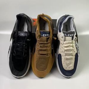 KX120618 Sepatu Sneakers Pria Casual Sepatu Kerja Kuliah Hangout Kualitas Import Sepatu Pu Leather Medium Cut Sneakers Lace-Up Tersedia Size 39-44 Sepatu Hangout Warna Hitam Putih Coklat - Lazada