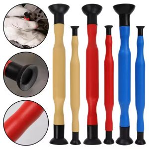 Manual Valve Lapping Stick Set Rubber Suction Cup Engine Valve Seat Grinder Tool Car Motorcycle Small Engine Repair Polish Tool