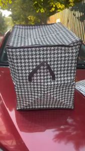 Túi đựng chăn màn quần áo mẫu kẻ 100L