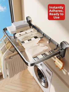 SHENFAN | Suction Cup Foldable Drying Rack