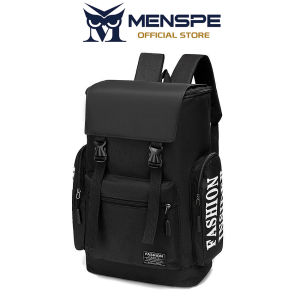 MENSPE Fashion Men’s Backpack Large Capacity Backpack Portable Commuting Leisure Bag Travel Laptop Backpack Waterproof Business Student Bag