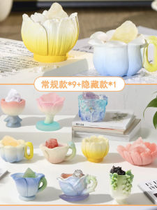 Crystal Energy Box Blind Box Crystal Home Office Decoration Position Field Enhancement Cute Bé Gái Heart Flower Shape Resin