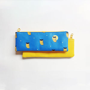 Retro Creative Pencil Case Personalized Buggy Bag Cartoon Stationery Bag Portable and Simple Storage Bag Study Stationery