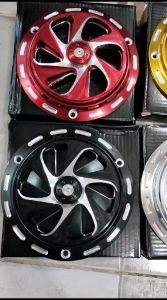 Cover Tutup Kipas Full CNC Spinner Vespa & Mesin Vespa Beat Vario Scoopy Mio Fino Nouvo