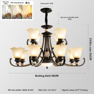 MINGRU | Bộ Đèn Sắt Phong Cách Nông Thôn