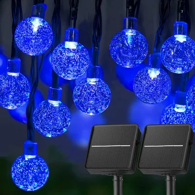 Outdoor Waterproof IP65 Solar String Light with 8 Modes Waterproof for Outdoor Garden Tree Patio Party Christmas Decorations