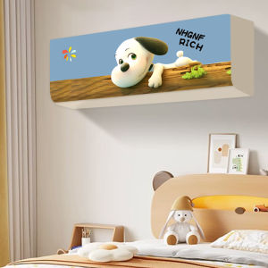 2024 Mẫu Mới Túi Chống Bụi Máy Lạnh Vải Dệt Đàn Hồi Có Thể Giặt Được Túi Bảo Vệ Tối Giản Cho Máy Lạnh Treo