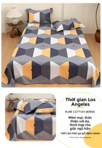 AITONGNUAN | Drap Giường 100% Bông Cotton Dùng Quanh Năm