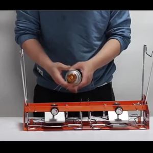 BBQ Grill stove Camping Foldable standing Double Burner Gas Stove Dapur Camping Portable camping stove gas