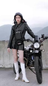 Túi hít bình xăng xe máy chống nước có màn hình cảm ứng để đồ và điện thoại ZDK A1