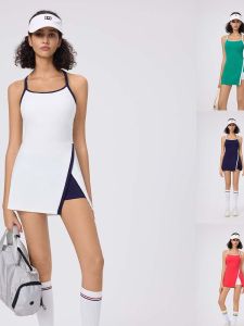 Detachable Pad Backless Sports Dresses