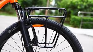 Stable Front Bike Rack Cycling Luggage Carrier for Fishing Fitness Sports Outdoor Travel Backpacking Accessories