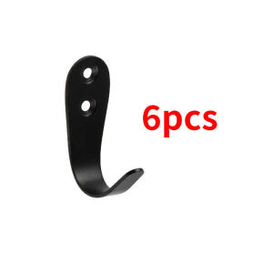 Wall coat hooks black coat hooks wall mounted hooks metal hooks for entryway kitchen bedroom bathroom office toilet