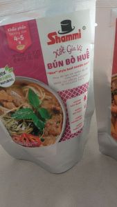 Xốt gia vị bún bò Huế Shammi gói 200g xốt bún bò cô đặc tiện lợi cho 4-5 người ăn (Đạt chuẩn US/UK)