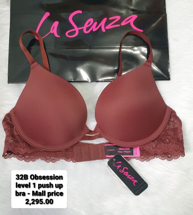La Senza Remix Push Up Bra Size 36C With Panty Size L- Camo, Women's  Fashion, New Undergarments & Loungewear on Carousell
