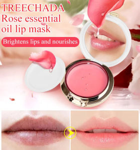 Rose Essence Lip Mask Locks in Moisture Nourishes Softens Lips and Reduces Lip Lines Long-Lasting Hy