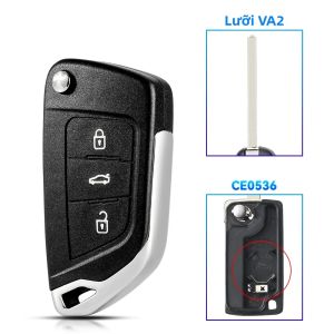 KEYYOU ABS Vỏ Chìa Khóa Ô Tô Cho Xe Đạp Peugeot 306 407 807 Đối Tác Citroen Coupe VTR C2 C4 C5 C6 Berlingo Xsara VA2/HU83 Ce0523 CE0536
