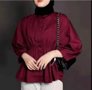 Atasan Kemeja Terbaru 2024: Kemeja Linen Jumbo 3XL & Karet Perut Korea