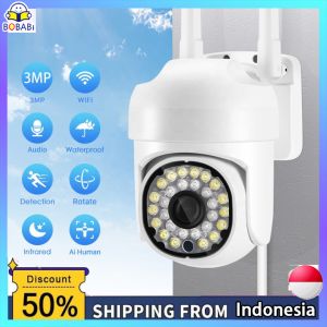 CCTV Murah Sambung Ke Hp CCTV Outdoor Waterproof Wireless WiFi 2MP HD Full Color CCTV Jarak Jauh Pantau Lewat Hp