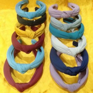 Bando *isi 12 pcs* Dewasa simpul polos ala ala korea