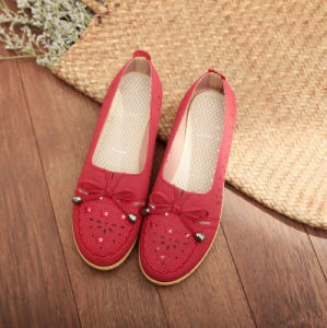New Beijing Cloth Shoes Womens Flat Casual Slip-On Anti-Slip Soft Bottom Breathable Versatile Flat Bottom Shoes