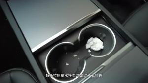 Khay Đựng Đồ Chống Trượt Chống Sốc Bằng silicon/TPE Cho Tesla Model 3/Y 2024-2025 Ngăn Chứa Đồ Giữa Ghế Chống Trơn Trượt Chống Sốc.