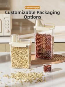 BAOJIAWANG | Food Grade Grain Storage Container With Handle